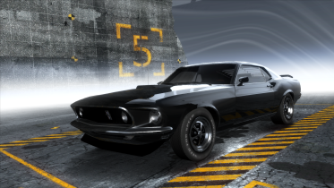 Ford Mustang Mach I Cobra Jet  Ram-Air 69