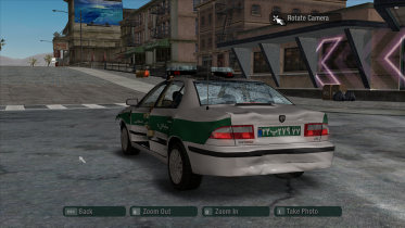 IKCO Samand LX Police